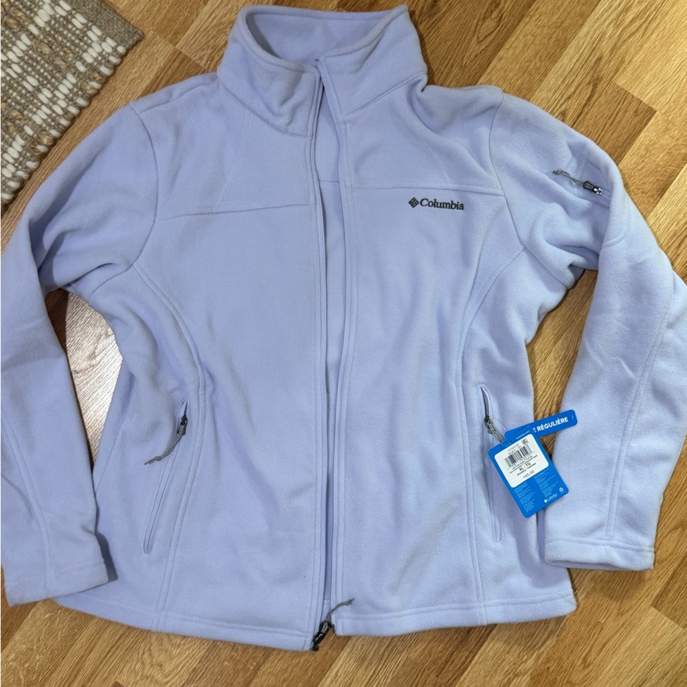 Columbia Lavender Fleece Jacket